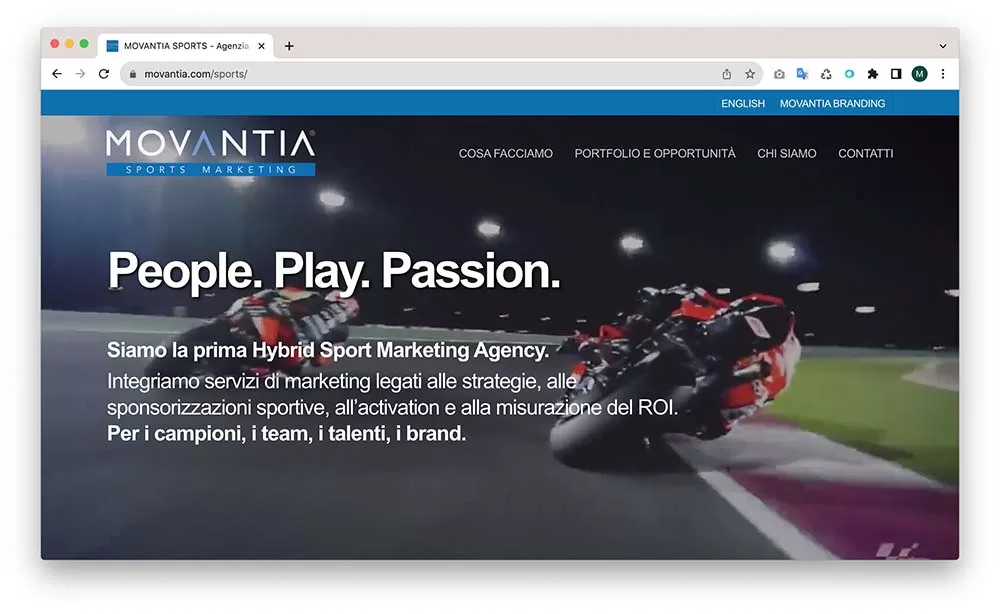 Movantia Sport Marketing Agency